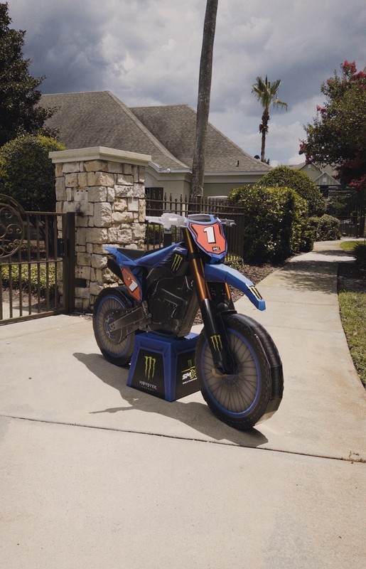 Monster Energy Cardboard Dirt bike
