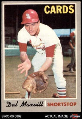 1970 O-Pee-Chee #503 Dal Maxvill Cardinals 5 - EX