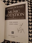 Alfred Essential Dictionary of Music Notation Gerou & Lusk 1996 Illus 348p — photo 2