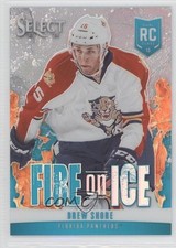 2013-14 Panini Select Fire on Ice Rookies Blue Prizm 12/25 Drew Shore #FR-15 7b2