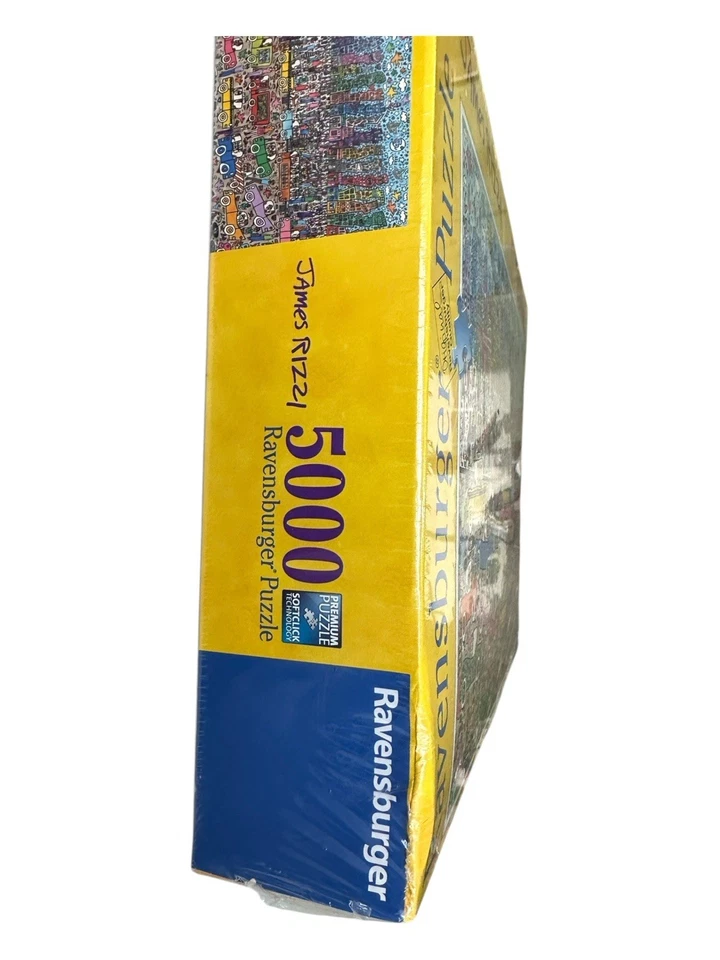 Ravensburger James Rizzi *****5000 Piece**** New York City  Puzzle 2011 174270 - Image 3 of 4