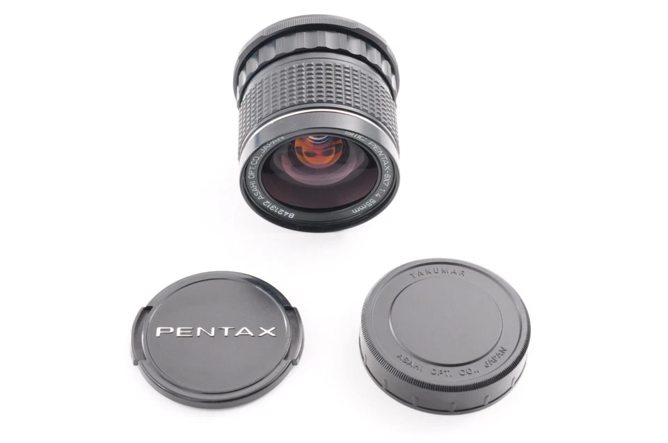 **Almost MINT** SMC Pentax 6×7 55mm f/4 Wide Angle Lens w/ Cap For 6x7 67 II JPN - Image 3 of 4