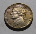 1938 Jefferson Nickel - BU Condition / Toning - 75SA