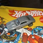 Vintage Hot Wheels 67 Chevy Camaro Diecast 1982 Silver Opening Hood