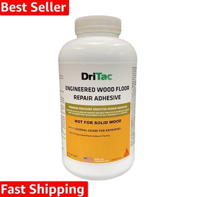 Professional 32 oz Wood Floor Repair Adhesive - Easy Application with Syringes