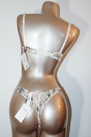 Aubade Paris Sample Jasmin Floral Lingerie Set 34B S