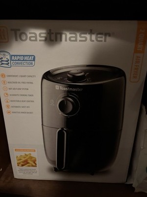 Toastmaster 2 Quart Air Fryer Rapid Heat Convection New In Box