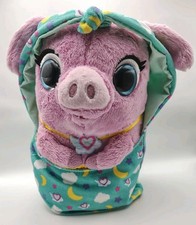 Disney Jr TOTS Cuddle and Wrap 10  PEARL THE PIGLET Pig Stuffed Plush Toy 2020