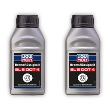 2x Bremsfl�ssigkeit SL6 DOT 4 LIQUI MOLY 21166 Bremse Fl�ssigkeit Brake Fluid