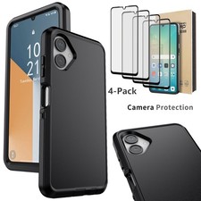 For Samsung Galaxy A06 A07 A17 A16 A26 A36 A56 Case Rugged Cover/Tempered Glass