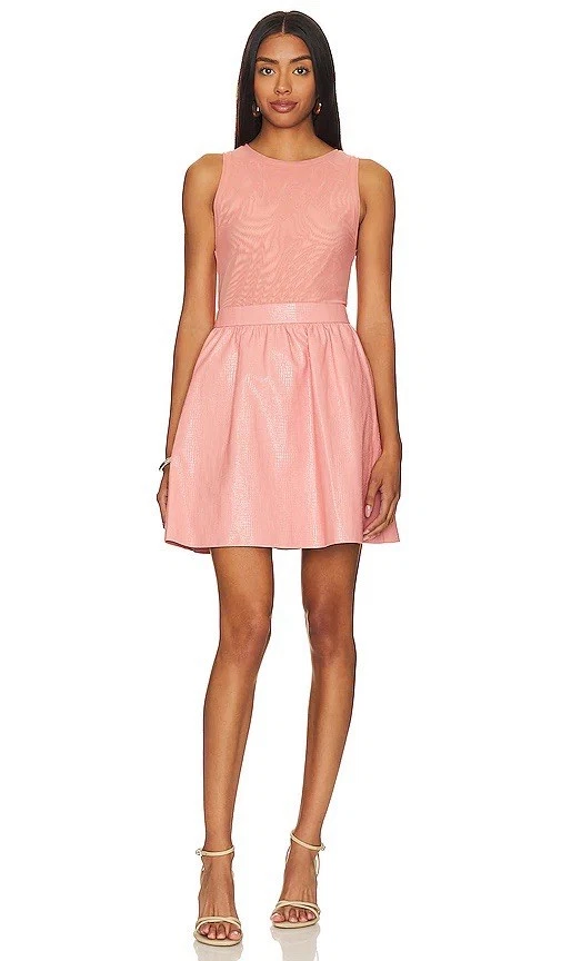 Faux Leather Pink Dresses for Women for sale | eBay