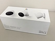 Google Nest Cam Battery Outdoor Or Indoor Wireless Security Camera (3 Pack) NOB