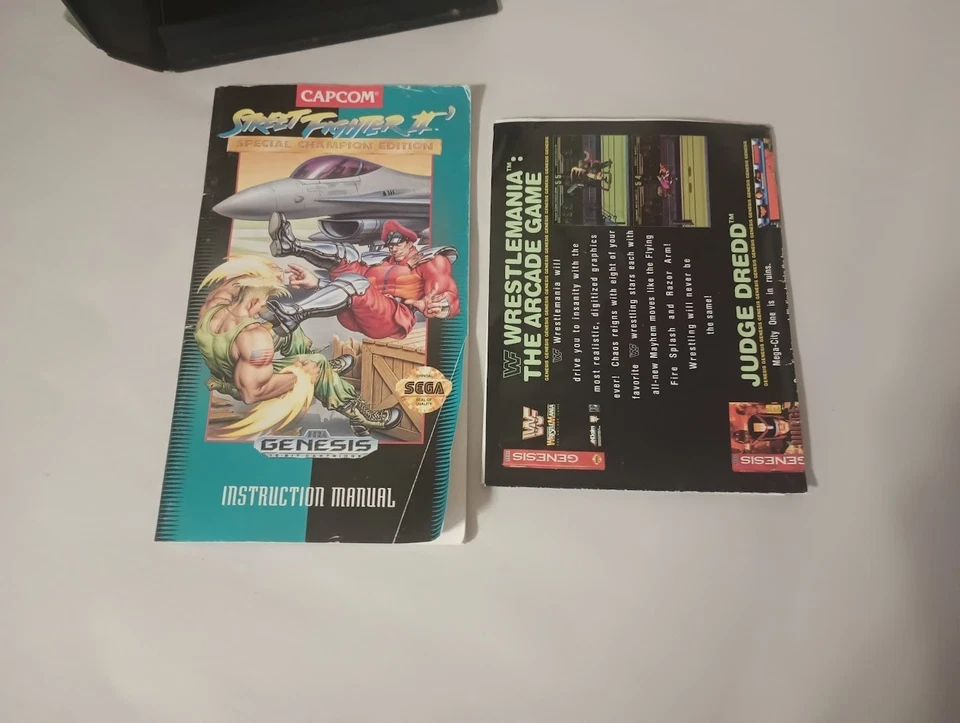 Street Fighter 2 Special Champion Edition: Sega Genesis CIB (1993) - Image 3 of 4