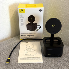Baseus MagPro II USB-C Dock 15W Qi2 HDMI 4K60...