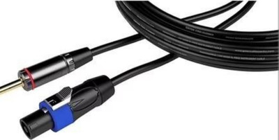 Gator Cableworks 10ft Instrument Cable Twist-Lock to 1/4'' w/ Storage Bag