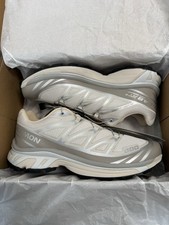 Size UK 8 - Salomon S/Lab XT-6 White Grey Silver Advanced Trainers - RRP £165!