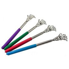Telescopic Back Scratcher Stainless Steel Extendable Itch Massager Tool