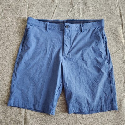 Tommy Bahama Golf Chip Shot Shorts Men's 36x10 Blue Performance Stretch Comfort