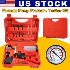 Brake System Fluid Oil Bleeder Hand Held Vacuum Pump Bleeding Kit Garage Tool US