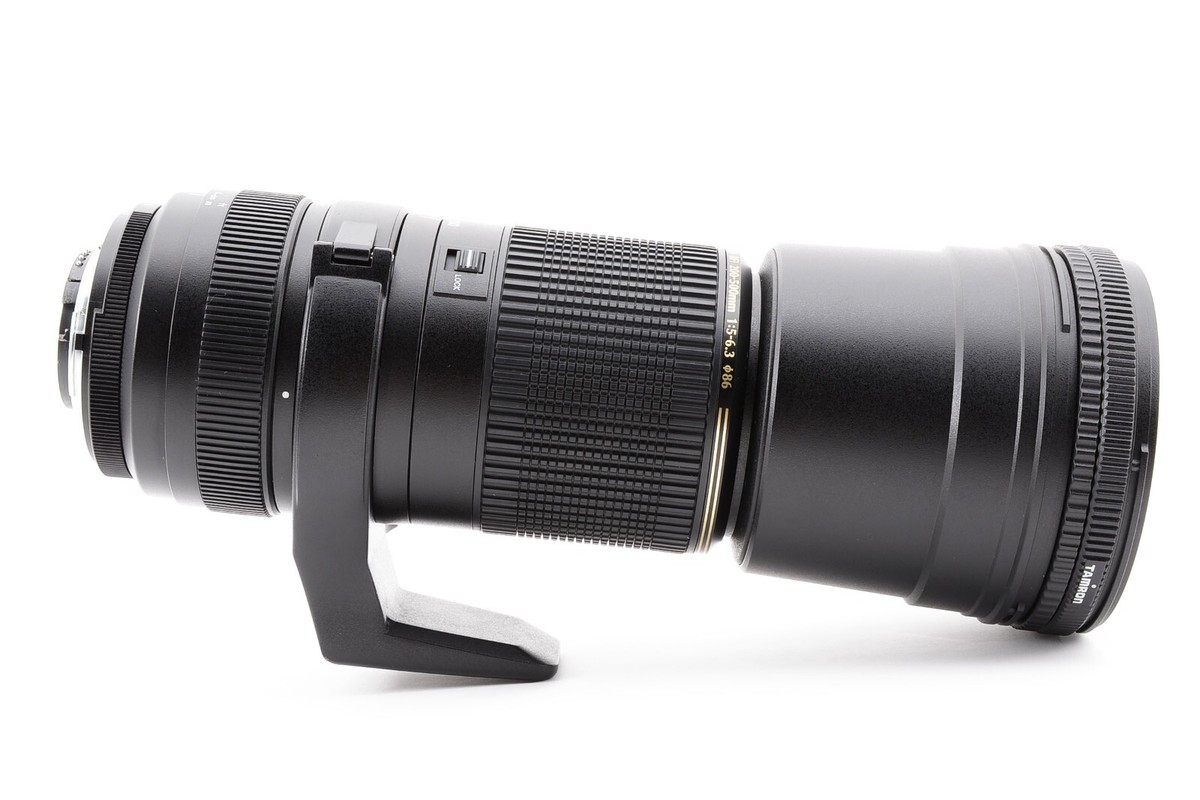 TAMRON SP AF Di 200-500mm F/5-6.3 for Nikon w/Case & Hood [Exc+++