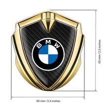BMW Decal | Metal Fender Emblem | Custom Made Side Badge Stickers