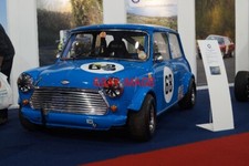 PHOTO  MIKE GALLERY'S HILLCLIMB/SPRINT 1965 MORRIS COOPER 'S'. RACERETRO STONELE