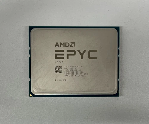 100-000000076 AMD EPYC 7552 2.20GHZ 48-CORE 192MB 200W CPU PROCESSOR HP LOCK