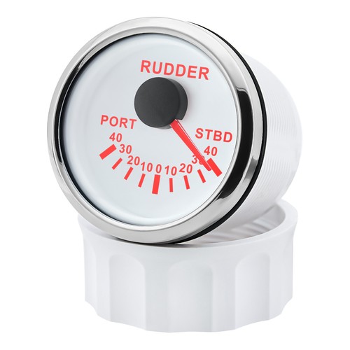 2" 52MM Rudder Angle Indicator with Sender 0-190 ohms For Car Marine Boat 9-32V - Picture 10 of 13