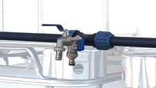 IBC Container Verbindung für 4 1000L Regenwassertanks nebeneinander ERWEITERBAR