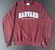 Harvard University Champion Authentic Stitched Crewneck Size Small