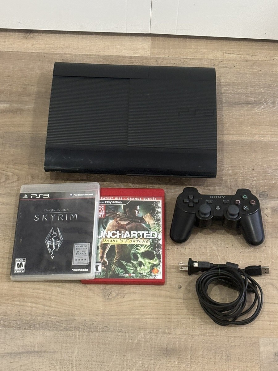 Sony PlayStation 3 PS3 500GB Super Slim Console W