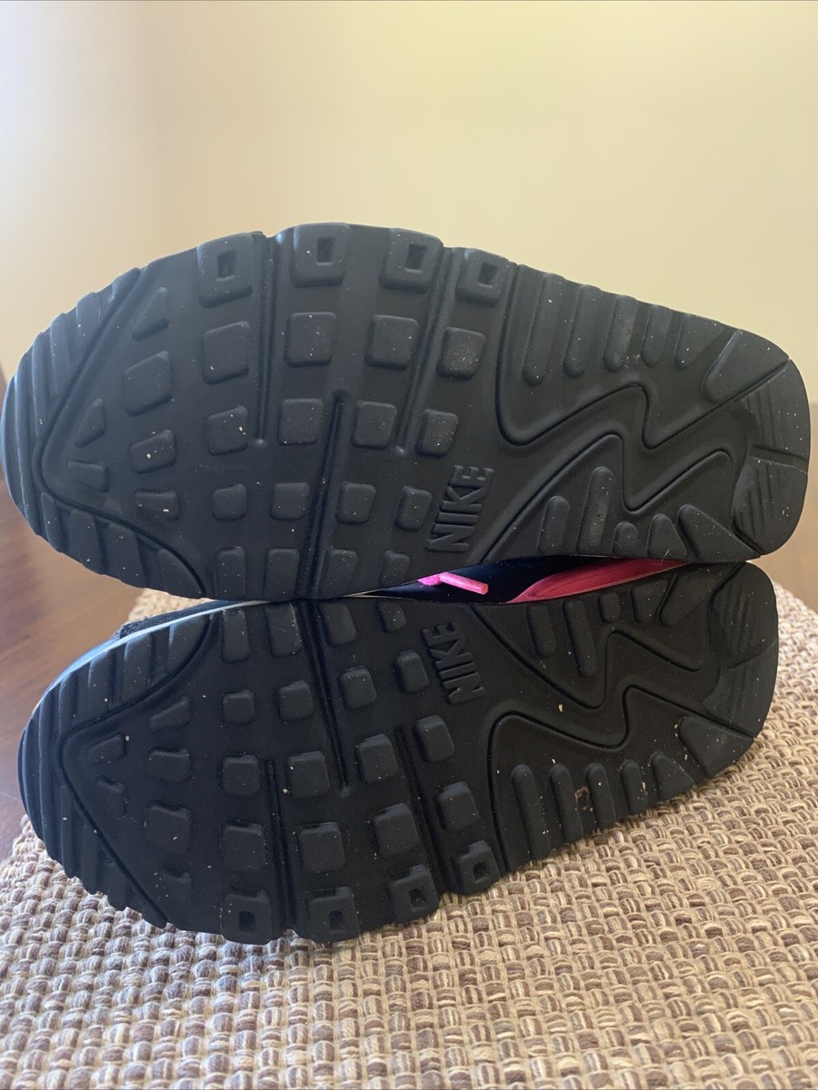 nike air max 90 essential black pink