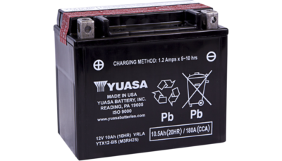 YUASA AGMバッテリー YTX12-BS YUASA YTX12-BS AGM MAINTENANCE- FREE BATTERY YUAM3RH2SIND | eBay