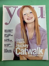 YOU magazine 1-March-1998 Olivia Inge Jane Smiley Drew Barrymore Jimmy Nail (UK)