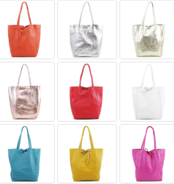 Bolso de Mano Grande de Cuero Real Comprador Trabajo Estudio Viaje Bolso con Cordón Regalo