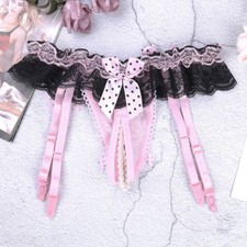 Women Lace Garters G-string Panties Briefs Underwear Lingerie Knickers Thongs