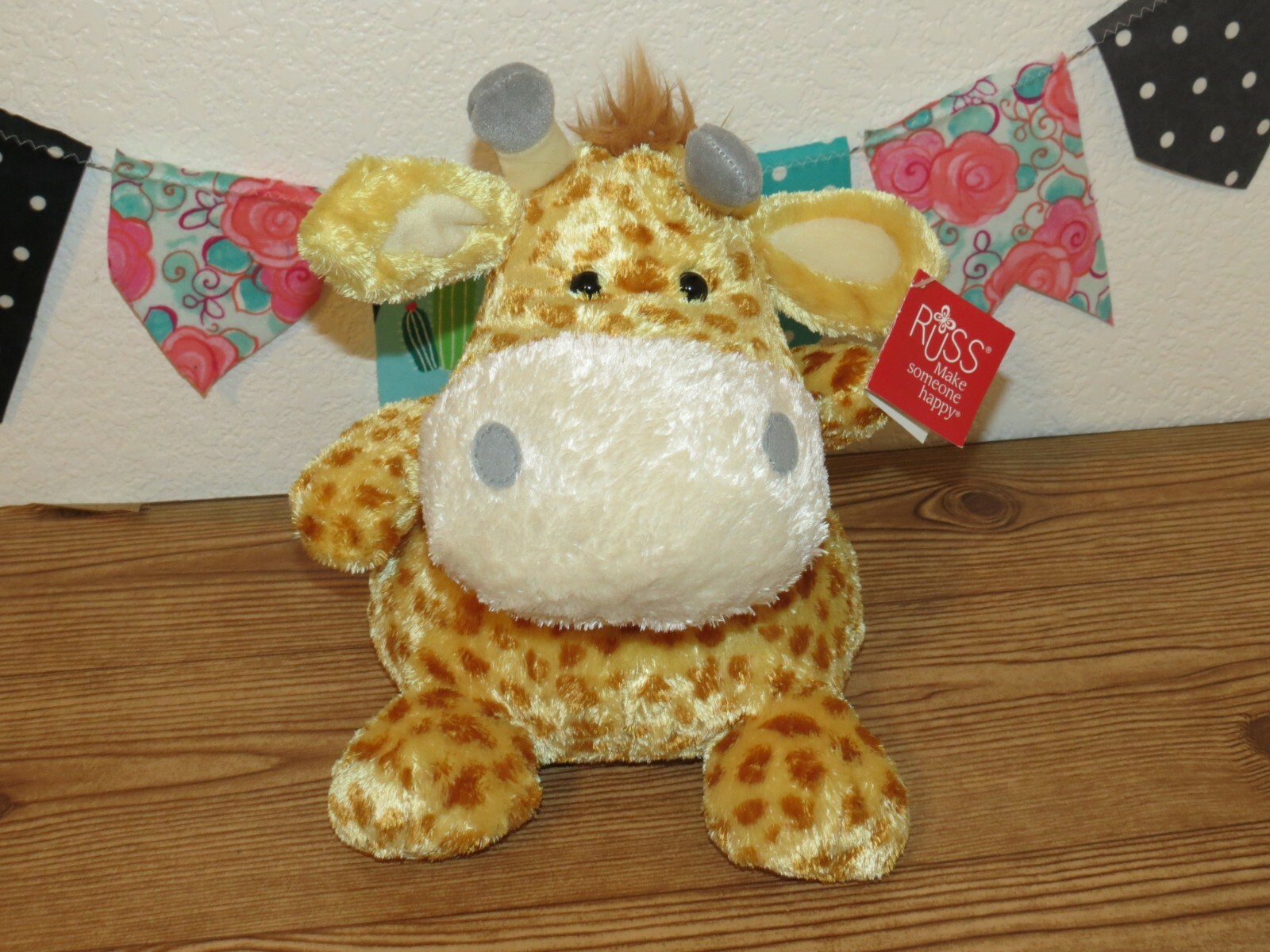 russ giraffe soft toy