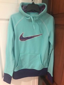 turquoise nike sweater