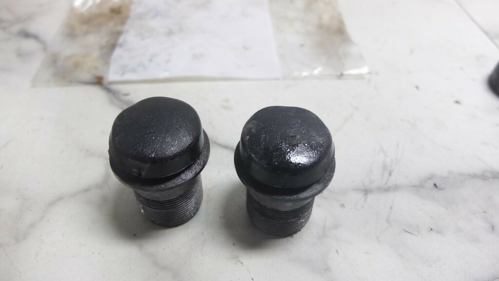 83 Kawasaki ZX 750 GPZ ZX750 A GPZ750 Front Fork Chock Tops Bolts