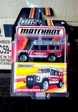 Best of Matchbox  LOT of 2  Land Rover Defender + Mack CF fire pumper 2016