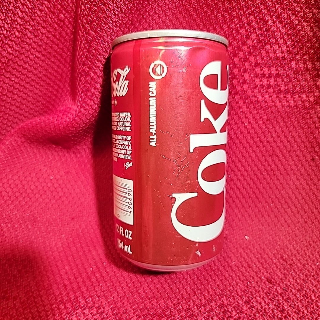 ORIGINAL COKE COCA COLA 1980 OLYMPICS CAN empty Vintage