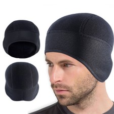 Winter Warm Skull Cap Fleece Beanie Hat Cycling Skiing Outdoor Cap for Men Women