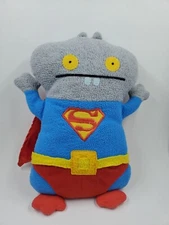 10" Uglydoll BABO as Superman DC Comics Plush Gund Stuffed Toy Ugly Doll