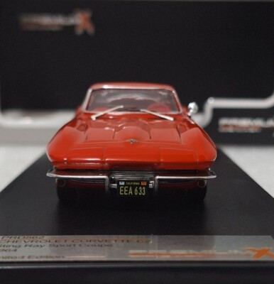 ミニカー 52 CHEVROLETCORVETTESTINGRAY Coupe C2 1966 C2 Corvette Silver Metallic 1/24 Diecast | Corvette