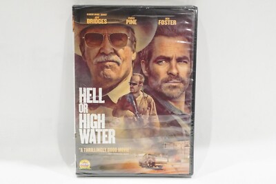 Hell or High Water (DVD, 2016) Jeff Bridges Chris Pine Unopened NEW SEALED