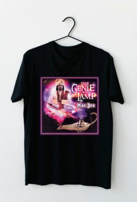 MAC DRE - The Genie of the Lamp Cotton Black T Shirt