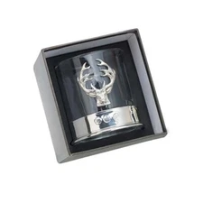 GaelSong Scottish Stag Whisky Glass Pewter Handcrafted Celtic Barware for Scotch