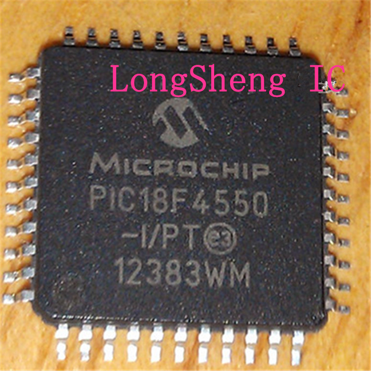 1pcs PIC18F4550-I/PT IC PIC MCU FLASH 16KX16 44TQFP NEW GOOD