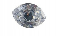 Pietra decorativa ZIRCONIA marquise bianca 6x4 mm per gioielli 1 pz.