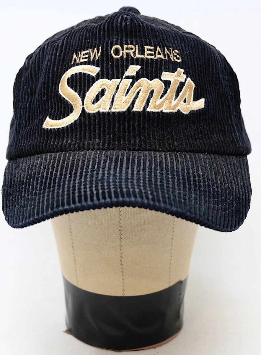 Rare VTG SPORTS SPECIALTIES New Orleans Saints Corduroy Strapback